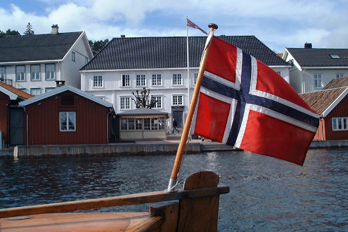 De noorse vlag